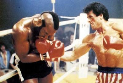 Rocky Mr. T Movie Poster T-Shirt A36401