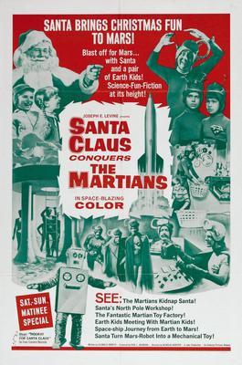 Santa Claus Conquers The Martians Movie Poster T-Shirt A37101