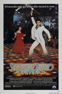 Saturday Night Fever Movie Poster T-Shirt A37256