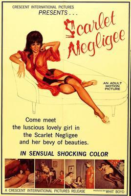 Scarlet Negligee Movie Poster T-Shirt A37456