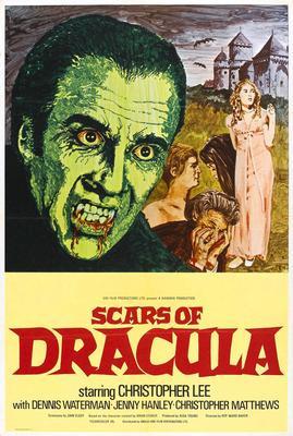 Scars Of Dracula Movie Poster T-Shirt A37486
