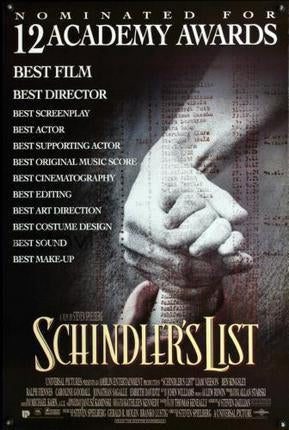 Schindlers List Movie Poster T-Shirt A37506