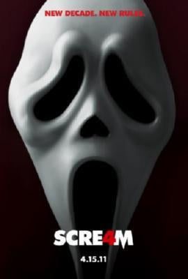 Scream 4 Movie Poster T-Shirt A37621