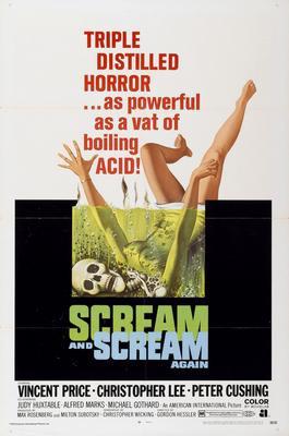 Scream And Scream again Movie Poster T-Shirt A37626