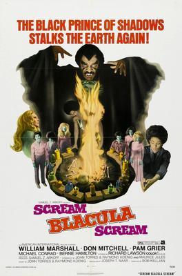 Scream Blacula Scream Movie Poster T-Shirt A37631