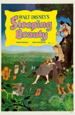 Sleeping Beauty Movie Poster T-Shirt A39236