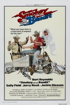 Smokey And The Bandit Movie Poster T-Shirt A39346