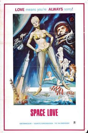 Space Love Movie Poster T-Shirt A39791