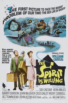 Spirit Is Willing The Movie Poster T-Shirt A39986