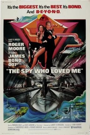 Spy Who Loved Me The Poster Print #K7838