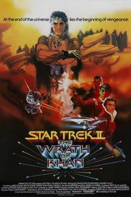 Star Trek The Wrath Of Khan Poster Print #K7916