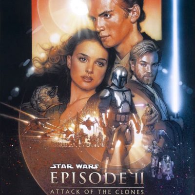 Star Wars Ep Ii Movie Poster Print B258