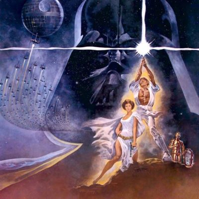 Star Wars poster print B235