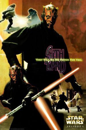 Star Wars Sith Lord Movie Poster 24x36