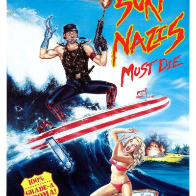 Surf Nazis Must Die Movie poster print B319 27x40
