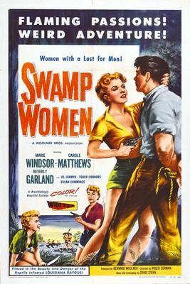 Swamp Women Movie Poster T-Shirt A41272