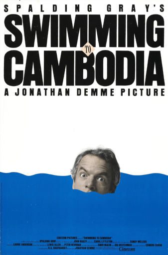 Swimming To Cambodia Movie Poster Mouse Pad Mousepad