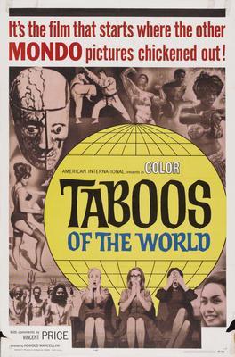 Taboos Of The World Movie Poster T-Shirt A41357