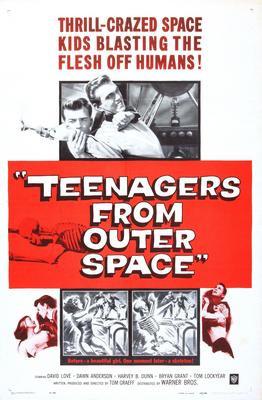 Teenagers From Outer Space Movie Poster T-Shirt A41692