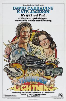 Thunder And Lightning Movie Poster T-Shirt A42537