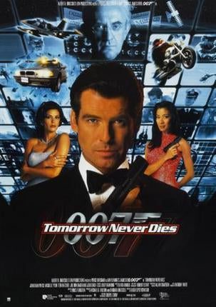 Tomorrow Never Dies Movie Poster T-Shirt A42962
