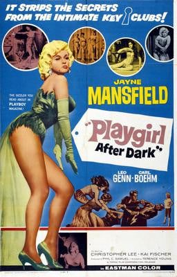 Playgirl After Dark Jayne Mansfield Mouse Pad Mousepad