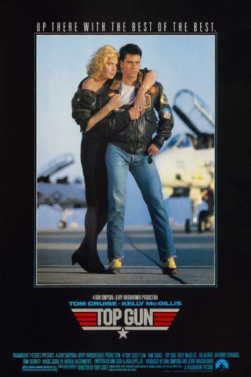 Top Gun movie Poster Metal Print 12"x16"