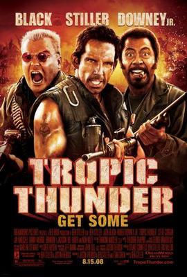 Tropic Thunder Movie Poster T-Shirt A43863