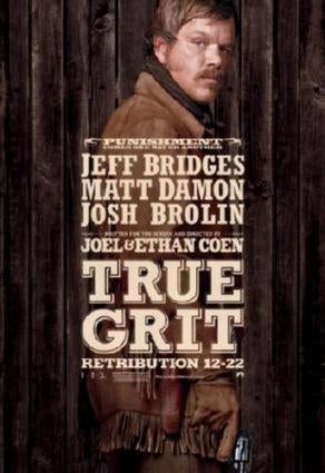 True Grit Movie Poster T-Shirt A44073