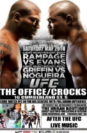 Ufc 114 Rampage Vs Evans T-Shirt A44298