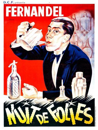 Une Nuit De Folies Movie Poster T-Shirt A44488