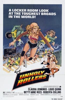 Unholy Rollers Movie Poster T-Shirt A44508