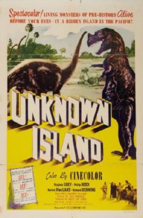 Unknown Island Movie Poster T-Shirt A44528