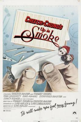 Up In Smoke Cheech And Chong Movie Poster T-Shirt A44628