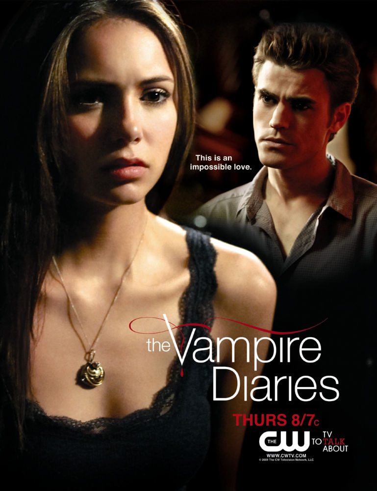 Vampire Diaries #1 poster print B327