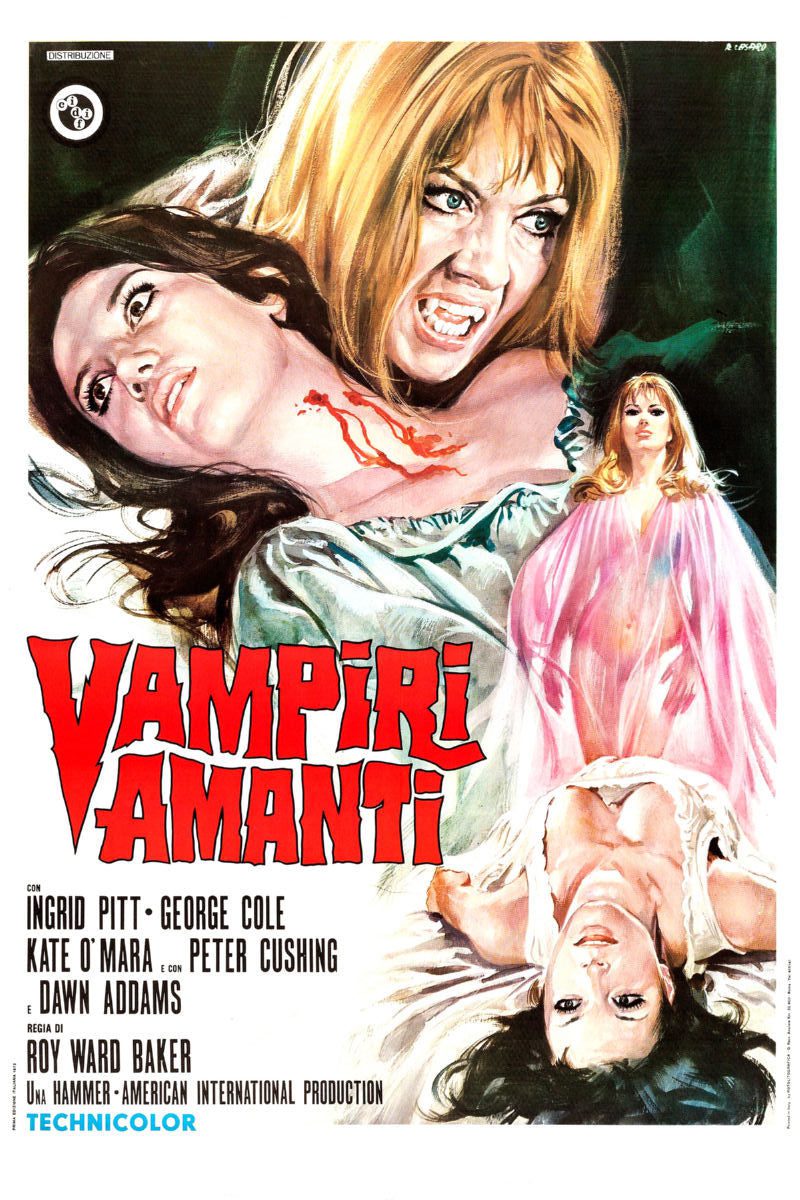 Vampiri Amanti Italian Vampire Movie Mouse Pad Mousepad Mouse mat