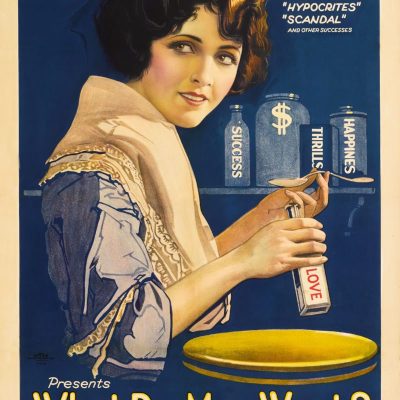 What Do Men Want Movie Poster 24X36 24"X36" #272501 Lois Weber