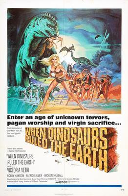 When Dinosaurs Ruled The Earth Movie T-Shirt A46080