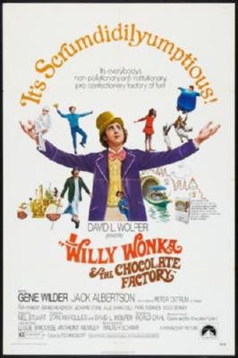 Willy Wonka And The Chocolate Factory Poster Print #K9328