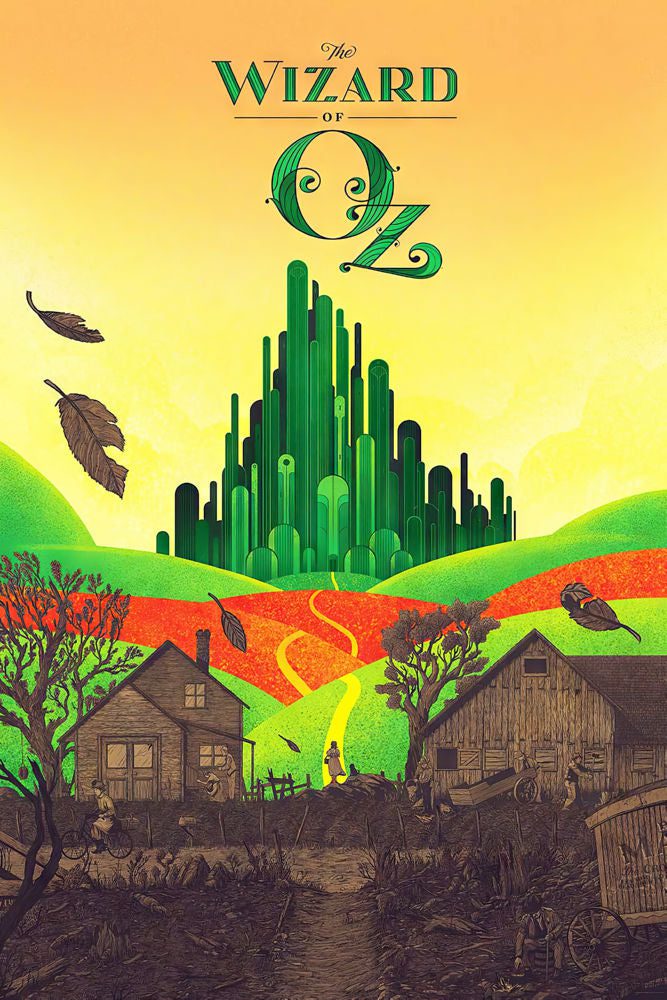 The Wizard Of Oz Movie Poster #7302401 16x24 16inx24in