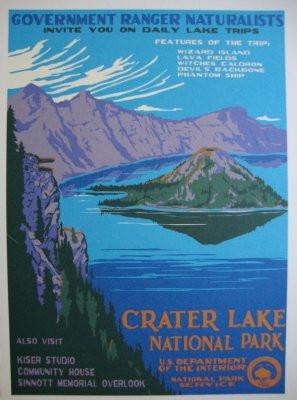 Wpa Crater Lake T-Shirt A46785