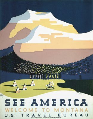 Wpa See America Puzzle Jigsaw Puzzle Choose a Size