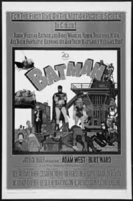 Batman Tv Black and White Poster 24"x36"