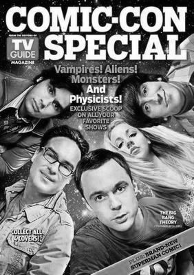 Big Bang Theory Black and White Poster 24"x36"