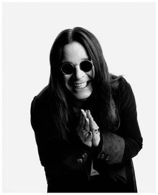 Ozzy Osbourne Black and White Poster 24"x36"