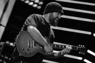 Zac Brown Band Poster Black and White Poster 16x24