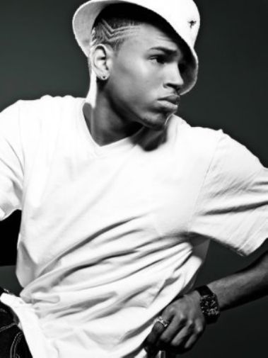 Chris Brown Black and White Poster 24"x36"