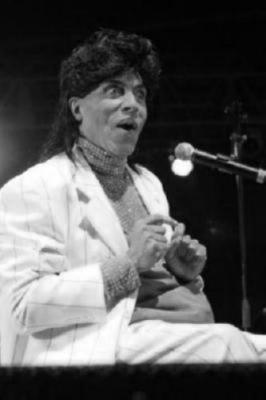 Little Richard Poster Black and White Poster 16x24