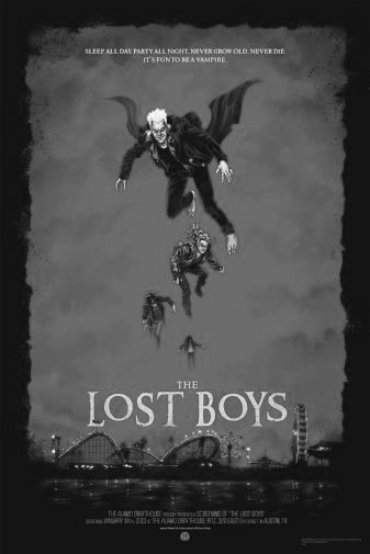 The Lost Boys Black and White Poster B373 27x40
