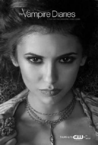 Vampire Diaries Black and White Poster B401 27x40